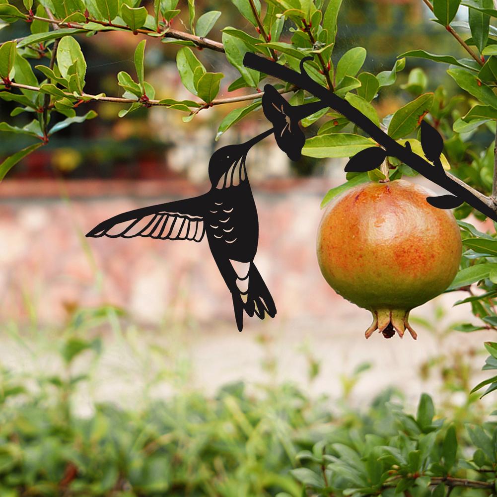 BowLift | Eindhoven Garden Decor | Metal Bird Silhouette - Art In The Backyard