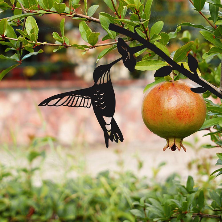 BowLift | Eindhoven Garden Decor | Metal Bird Silhouette - Art In The Backyard