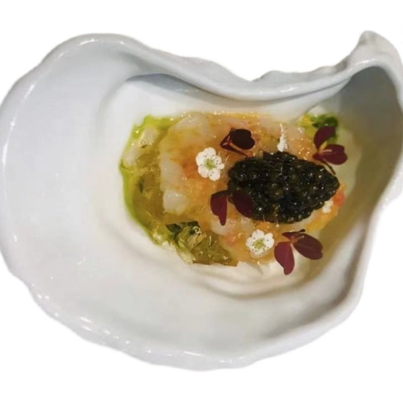 BowLift | Oyster Shaped Ceramic Plate