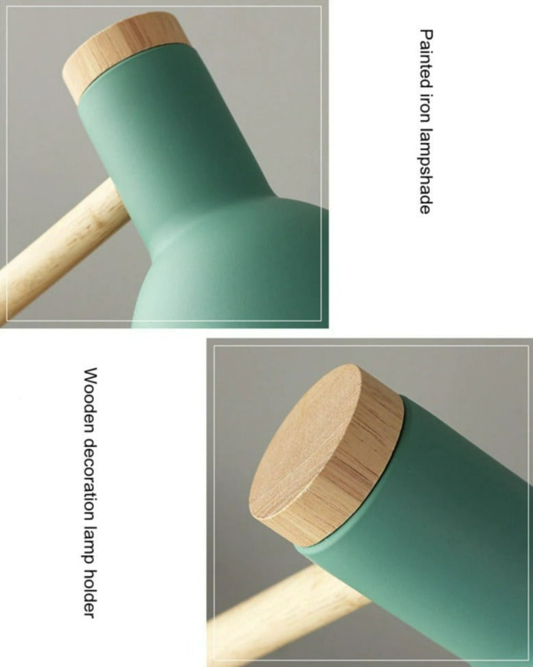 Wooden Scandinavian Table Lamp - LumiNord | Bowlift