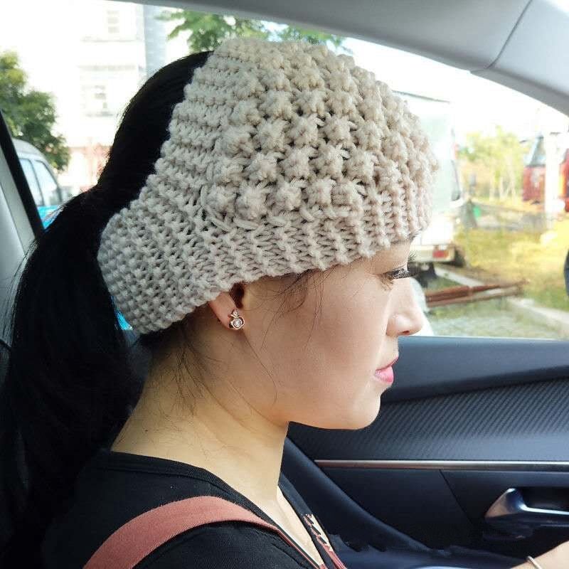 BowLift | Cozy Crown Elastic Knitted Headband