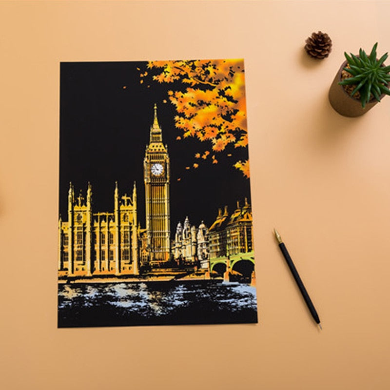 BowLift | Magic Art DIY Scratchable Painting