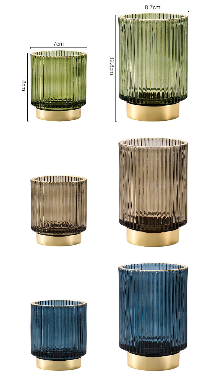 BowLift | Elise Gold Foil Glass Makeup Halter & Organizer