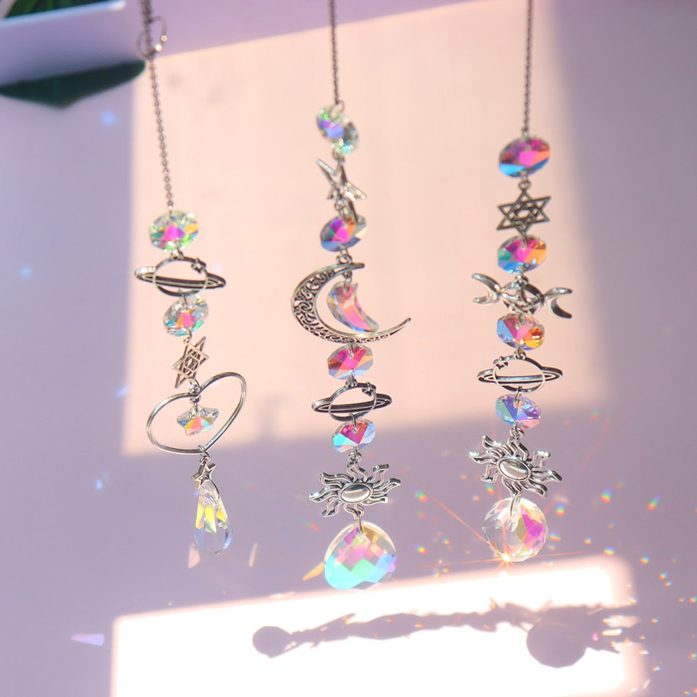 BowLift | Dream Combo Symphony Crystal Wind Chime Moon Sun Catcher