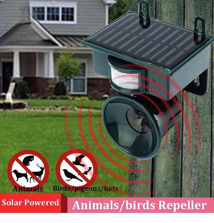 BowLift | TerraGuard – Weatherproof Solar Bird Repeller with PIR Motion Sensor & Natural Sound Deterrent