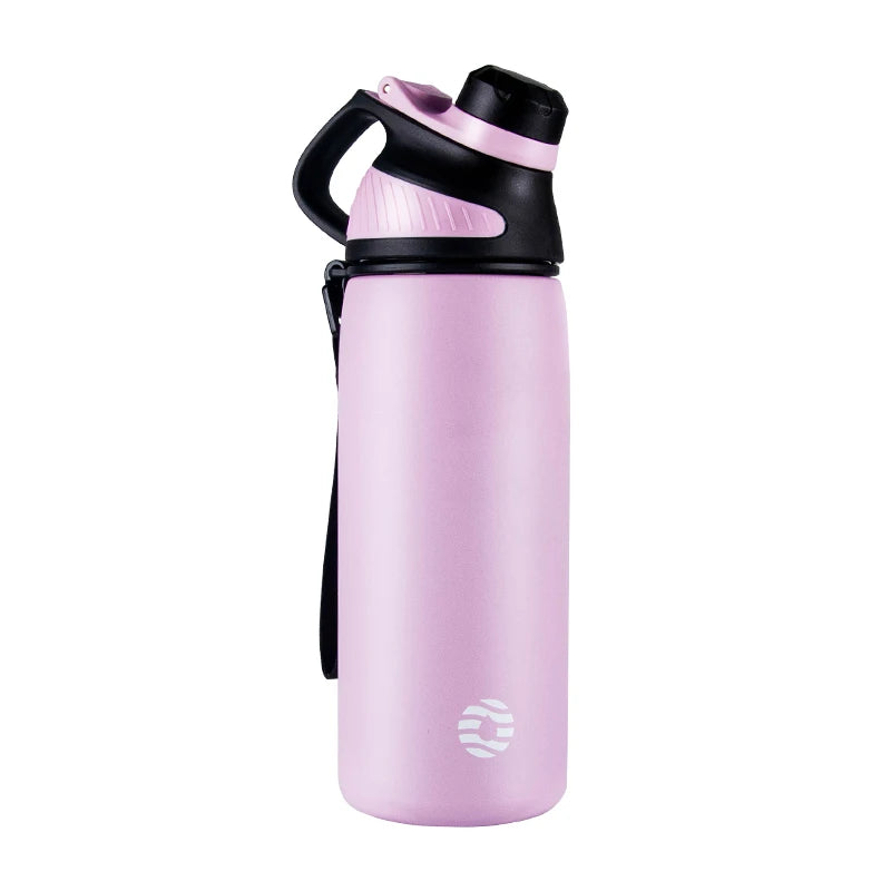Stainless steel vacuum bottle 1000 ml with magnetic lid | Bowlift