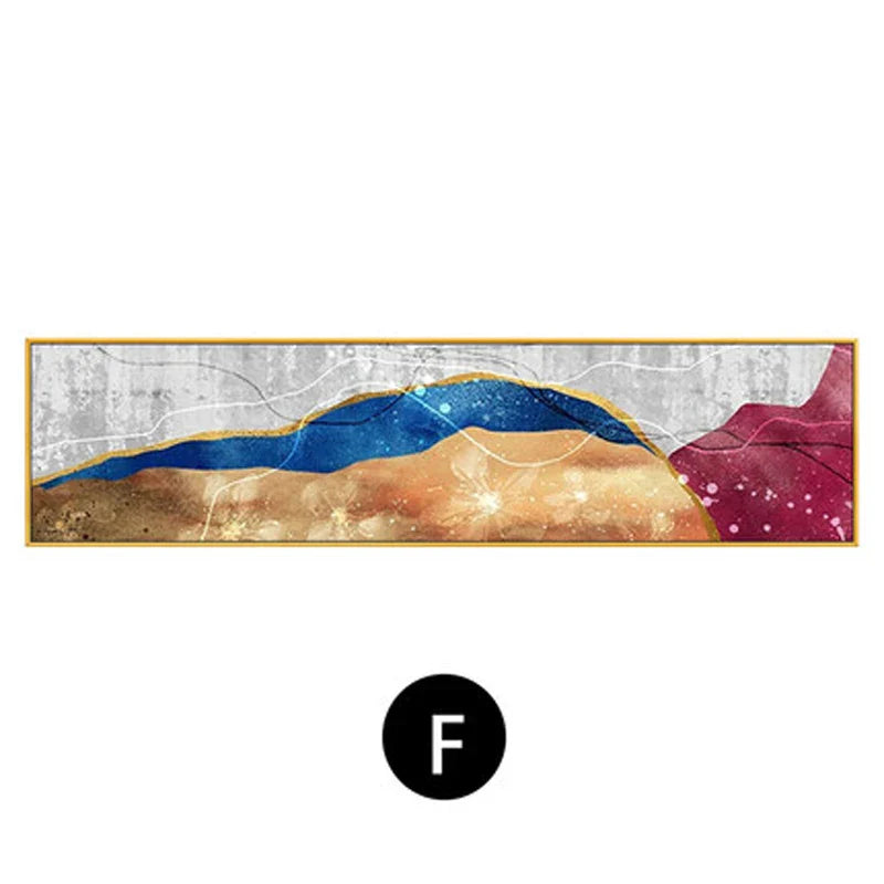 Modern Colors Dark Abstract Wall Art Fine Art Canvas Prints Wide Format Pictures For Above The Sofa Pictures For Above The Bed | Bowlift
