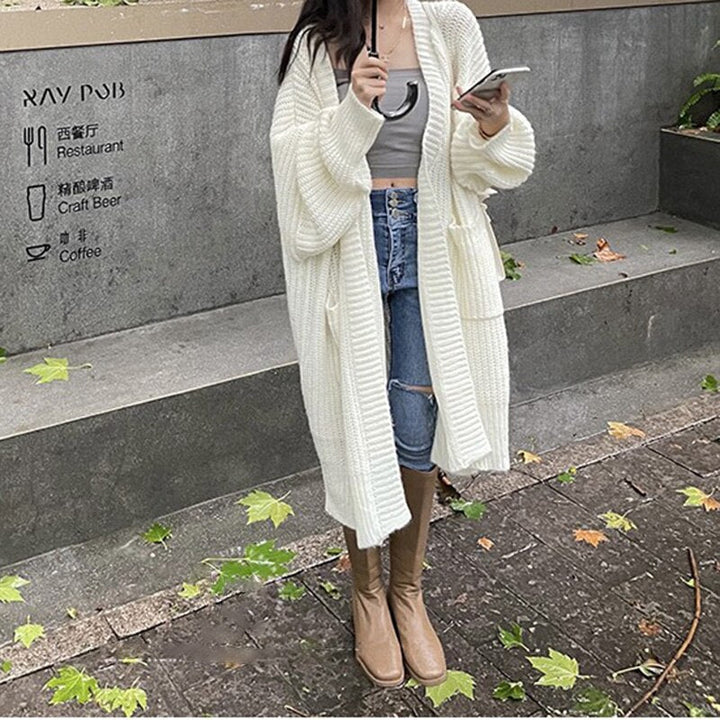 BowLift | Asymmetrical Long & Warm Sweater Coat