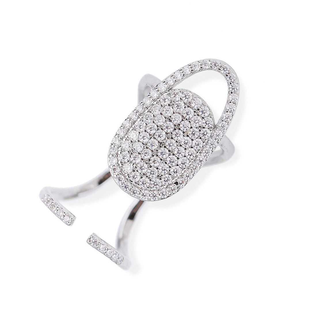 BowLift | Sleek Line Gothic Metal Thin Nail Rings