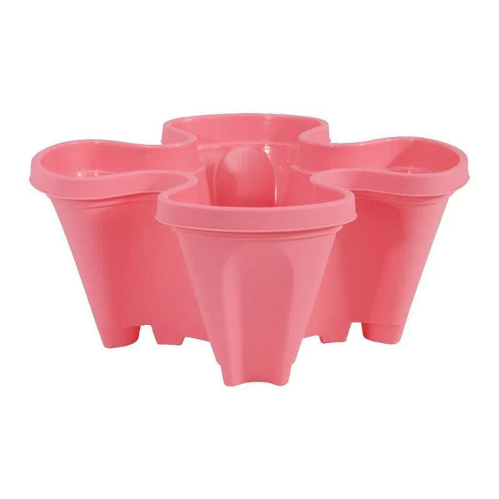 BowLift | Space-saving stackable plant pots – Vertical planting system with wheels