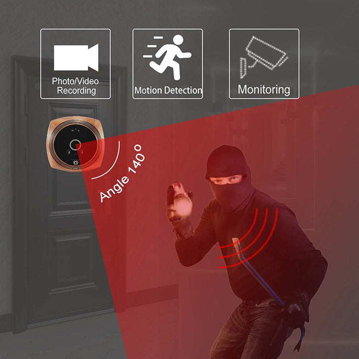 BowLift | Smart Motion Detector Door Peephole Camera