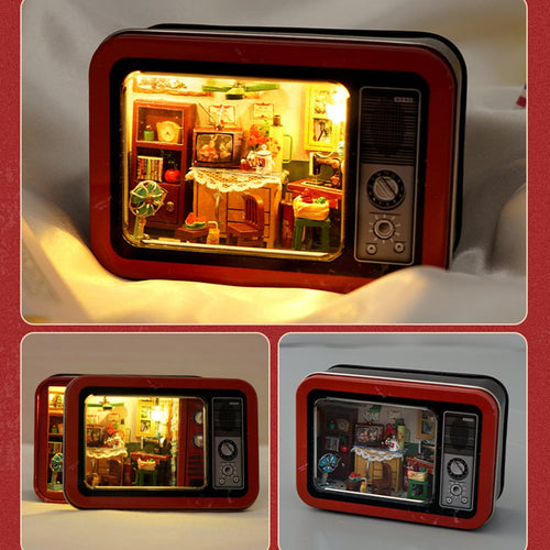 Mini Mansion Wooden Furnished Doll House | Bowlift