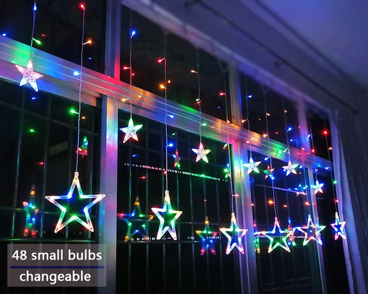 LED Star Garland - StarryGlow | Bowlift