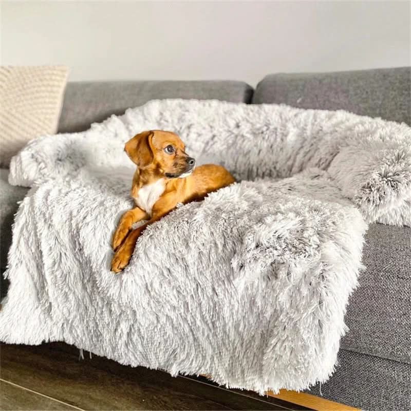 BowLift | Fluffy pet sofa for cosy sleep & furniture protection