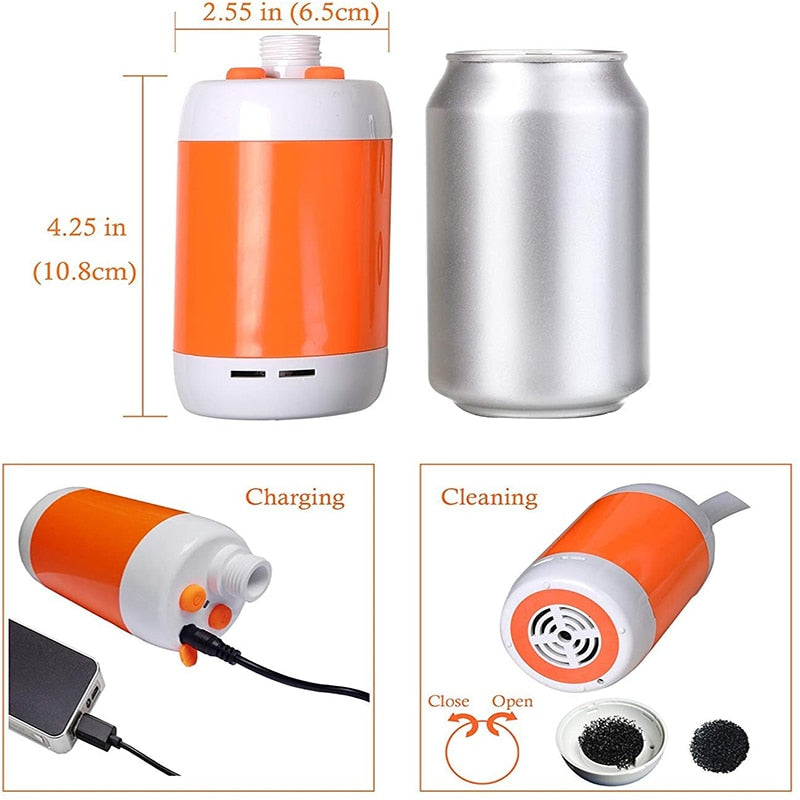 Portable Electric Outdoor Camping Shower Set | Bowlift