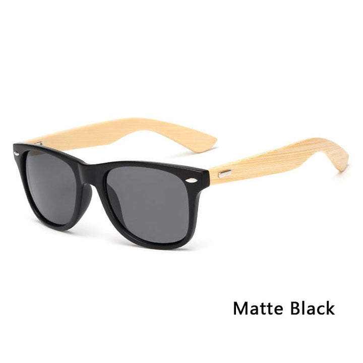 BowLift | Bamboo Retro Wood Sunglasses