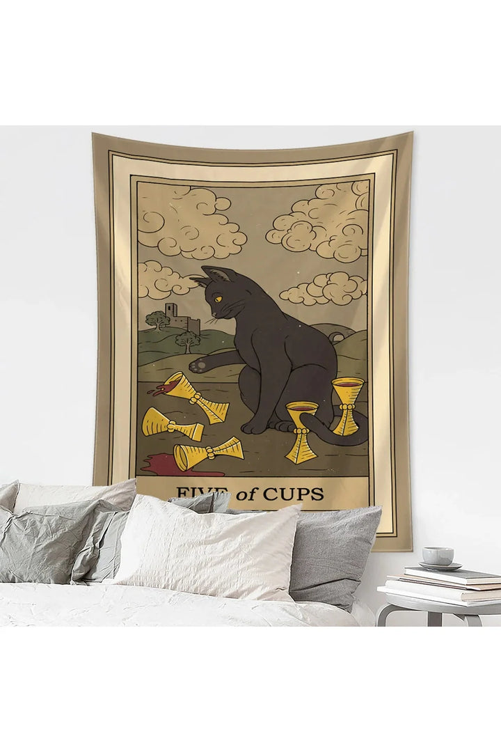 Cat Witchcraft Tapestry | Bowlift