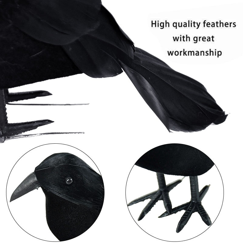 Bowliftack Crow Halloween Home Decor | Bowlift