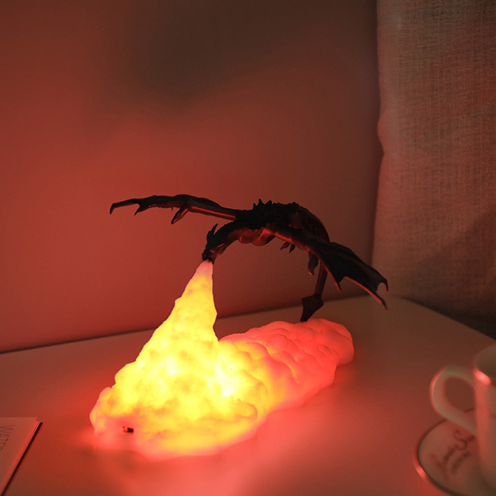 Wireless Dragon Lamp - PyroGlow | Bowlift
