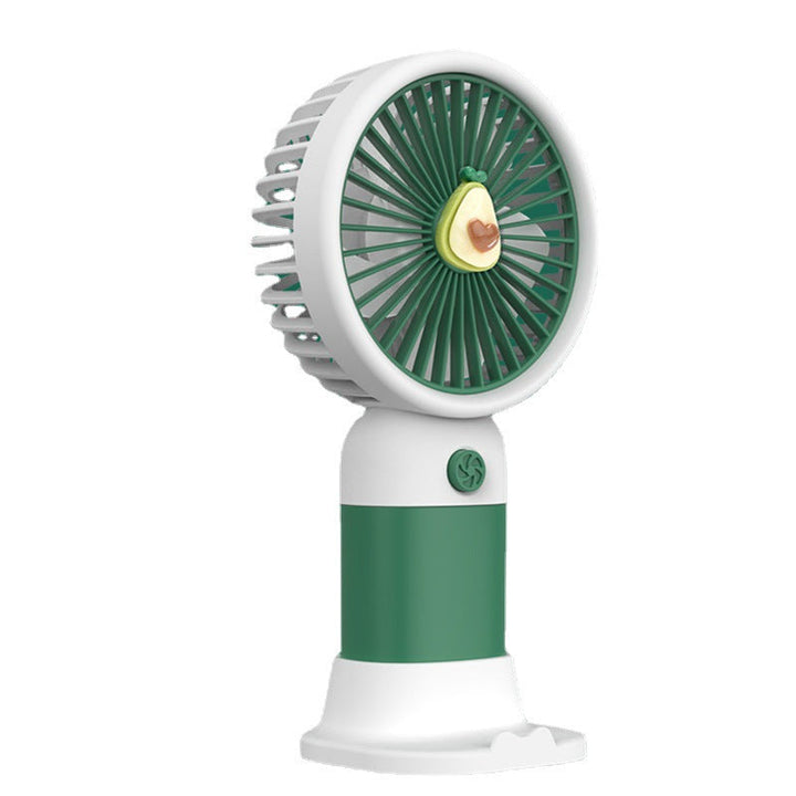 MTech Portable Handheld Fan – Strong Wind, Noiseless, Rechargeable Mini Fan With Base | Bowlift
