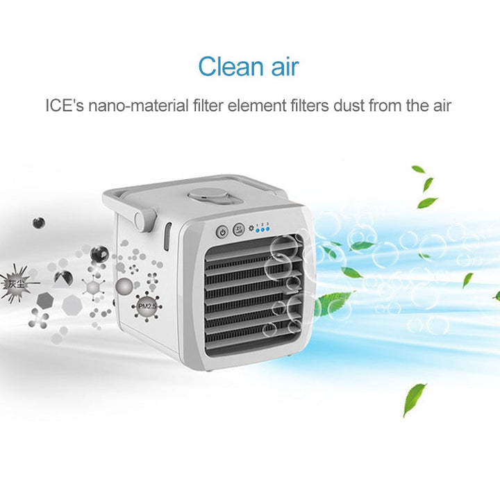 Mini Portable Household USB Refrigeration Air Conditioning Fan Air Cooler | Bowlift
