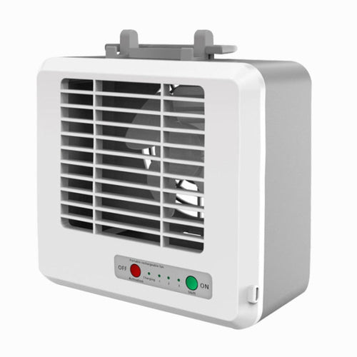 Portable Mini Silent Household Energy Saving Desktop Air Conditioner Fan Electric Air Cooler(White) | Bowlift
