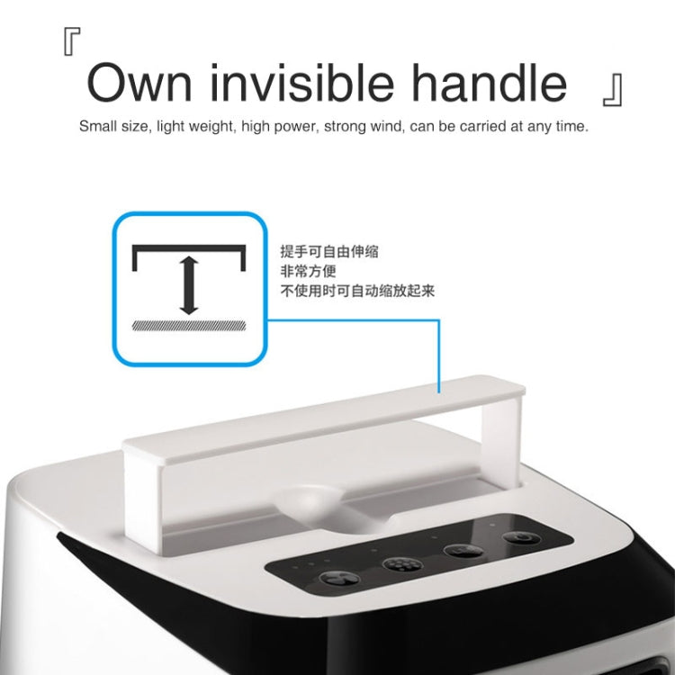 Mini Desktop Cooling Fan Humidifier Air Conditioning Fan Moisturizing Spray Fan(White) | Bowlift