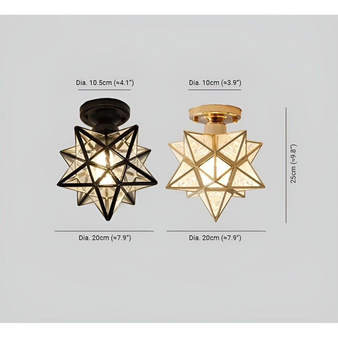 HaloStar Light - Elegant LED Ceiling Star Light | Bowlift