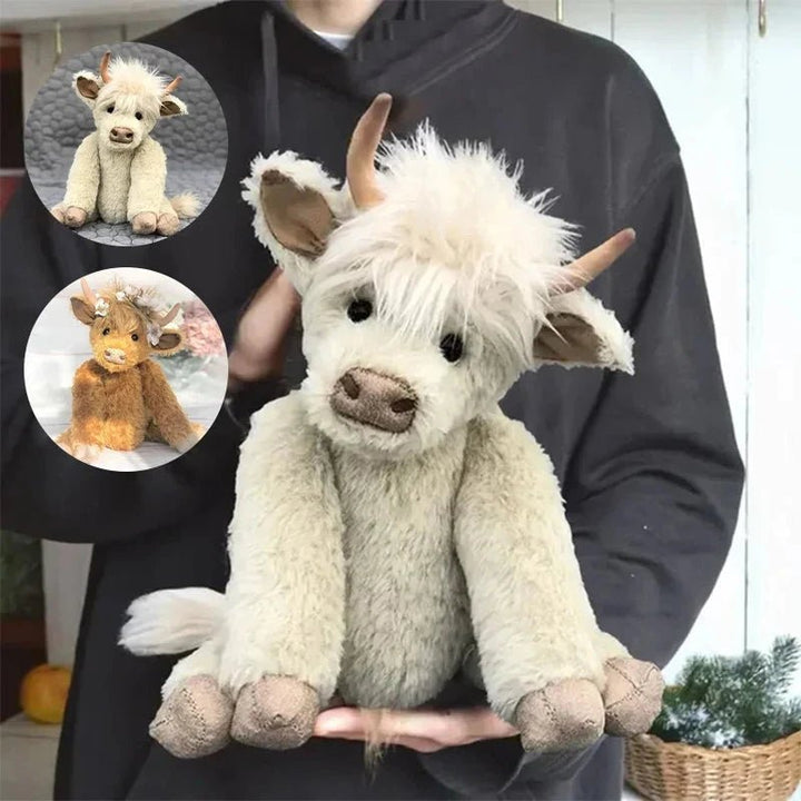BowLift | Highland cow with flower crown decoration