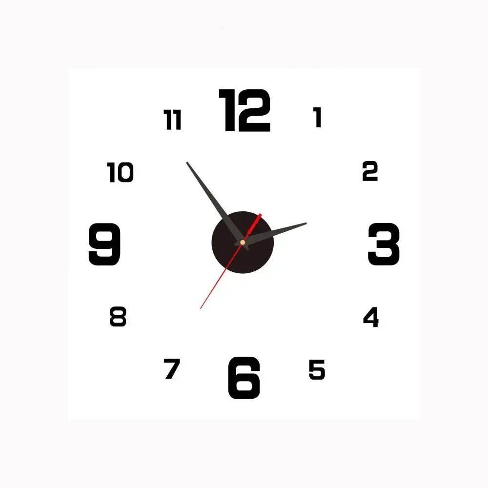 BowLift | Silent wall clock with minimalist dial and elegant finish