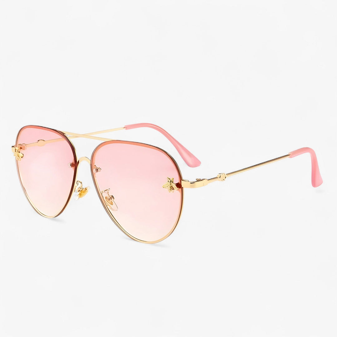 Vintage Pilot Sunglasses with Bee Detail – Halcyon | Bowlift