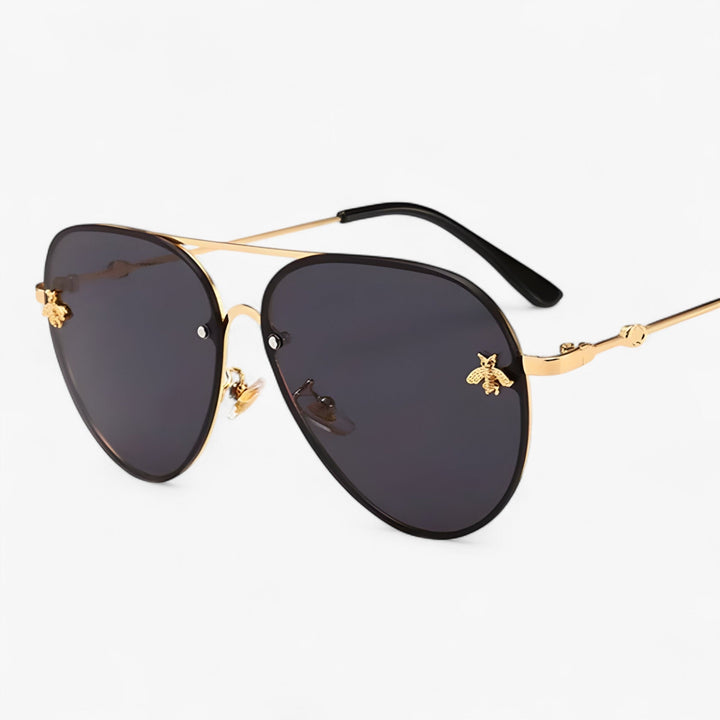 Vintage Pilot Sunglasses with Bee Detail – Halcyon | Bowlift