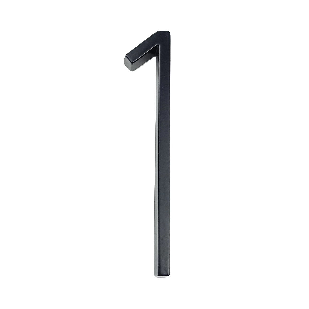 BowLift | Large modern metal house number address accessory