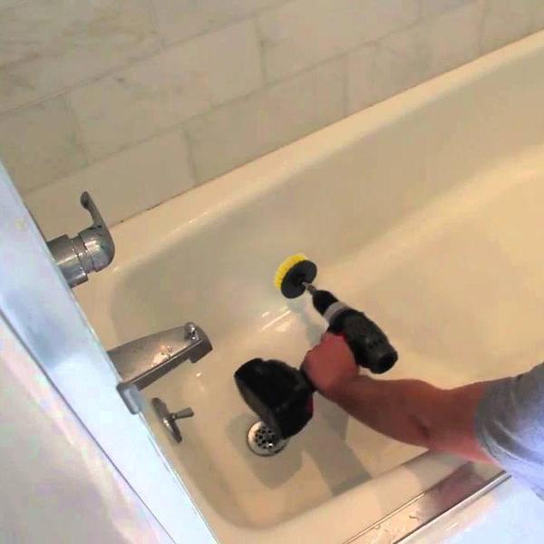 Power Scrubber Drill Brush Kit | Bowlift