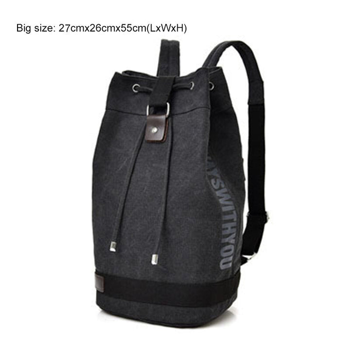 BowLift | Nomad Friendly Canvas Bucket Bag Backpack