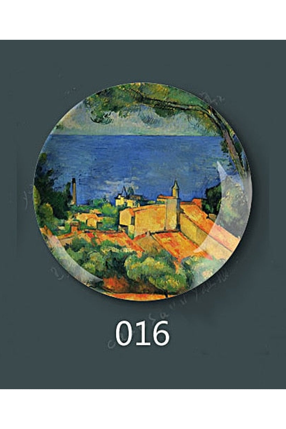 Cezanne inspired decorative plates | Bowlift
