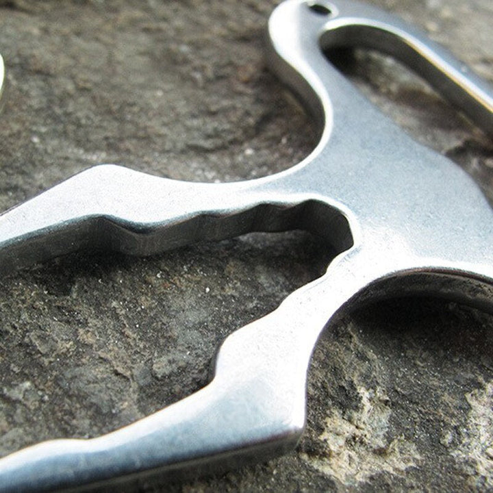 BowLift | Stainless Steel MultiFunctional Camping Wrench Tool