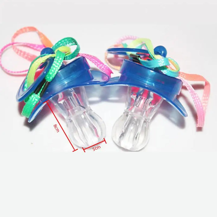 BowLift | LED Pacifier with Light – Glowing Party Pacifier for Children