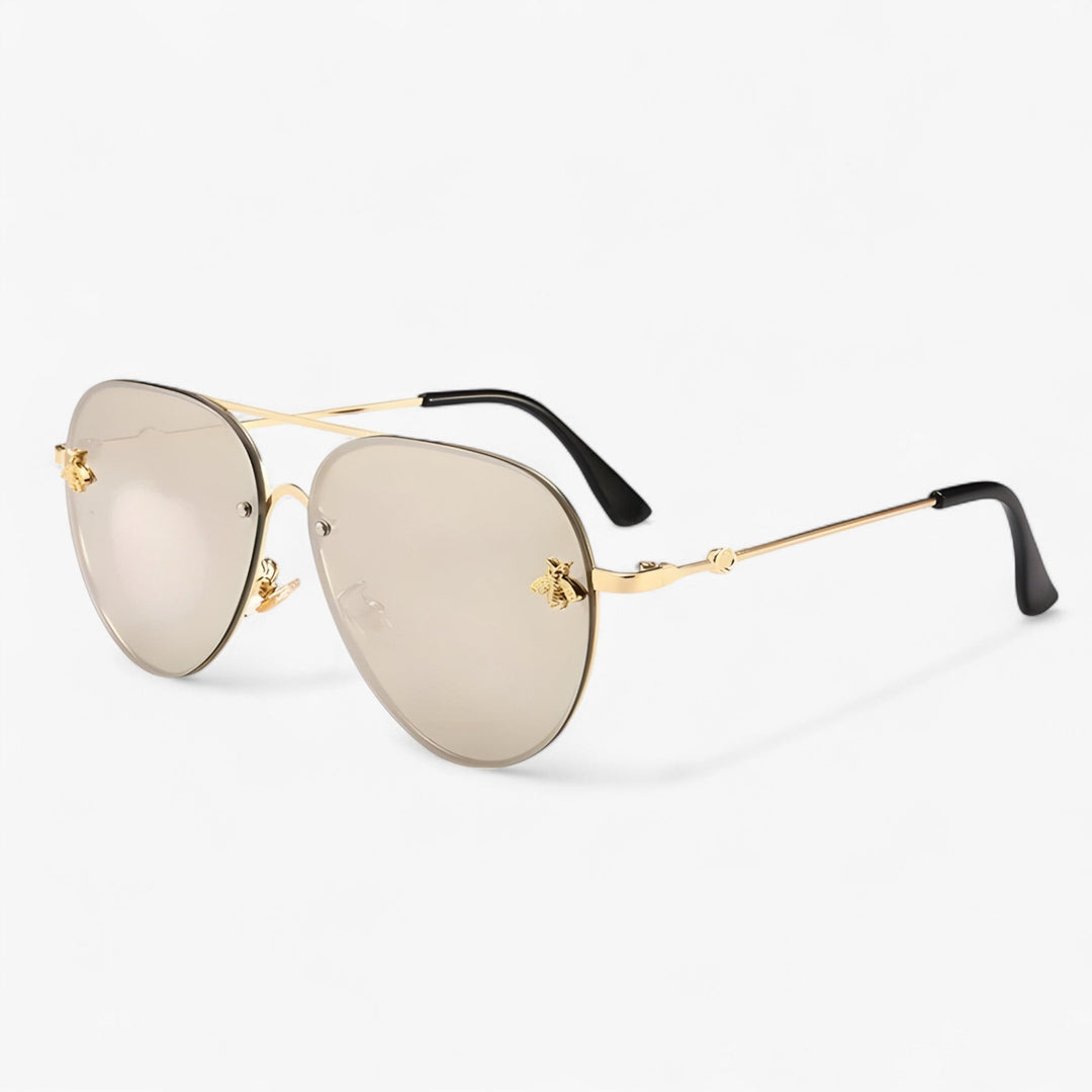 Vintage Pilot Sunglasses with Bee Detail – Halcyon | Bowlift