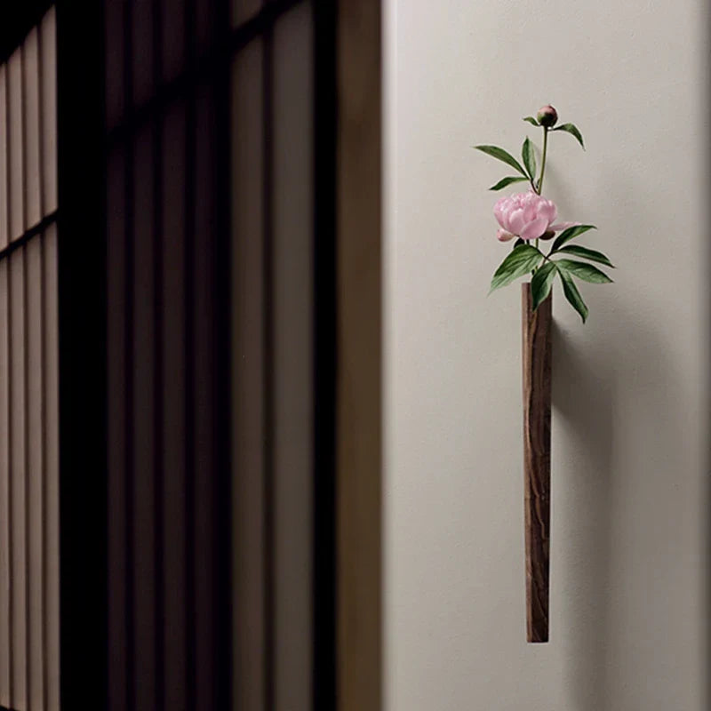 BowLift | Handcrafted Solid Wood Wall Vase