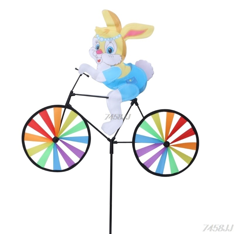 BowLift | Animal Bicycle Wind Spinner: Outdoor Decoration