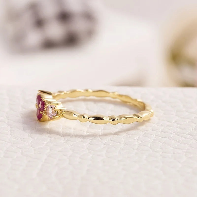 BowLift | Feminine Heart Diamond Ring