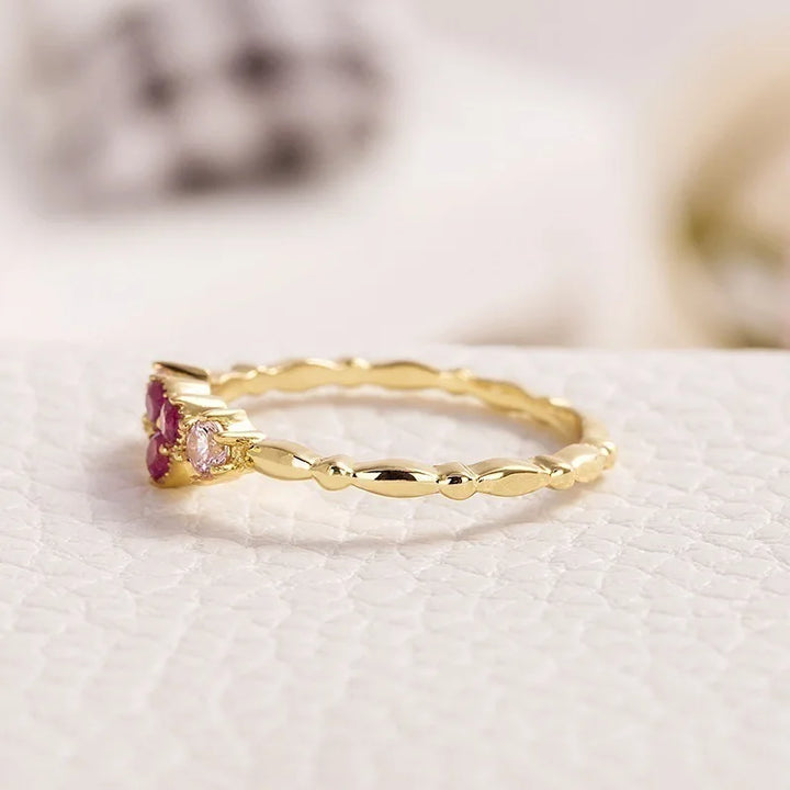 BowLift | Feminine Heart Diamond Ring