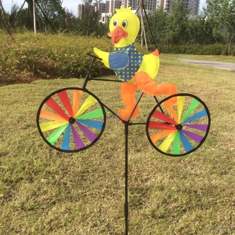 BowLift | Animal Bicycle Wind Spinner: Outdoor Decoration