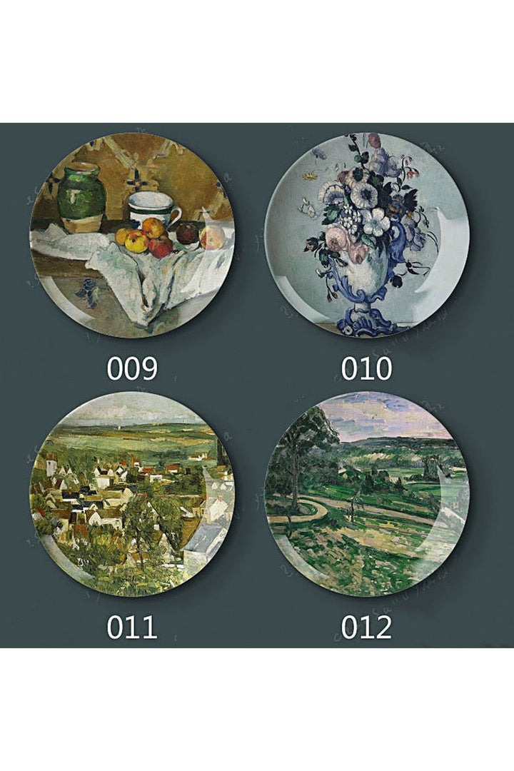 Cezanne inspired decorative plates | Bowlift