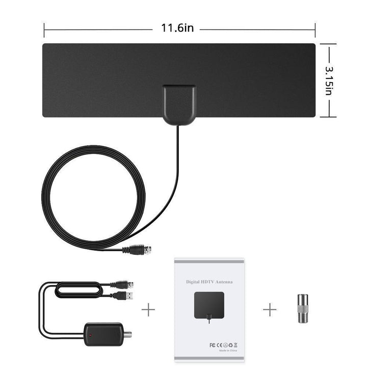 BowLift | HDTV Antenna with Amplifier Signal Booster Indoor