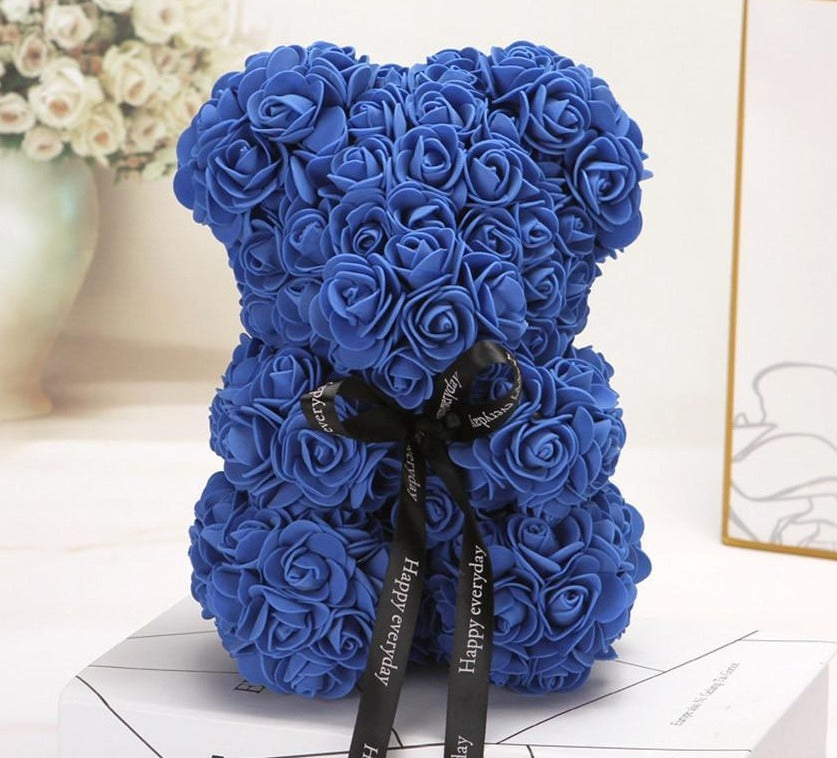 BowLift | Rose Bear Uk | Handmade Luxury Flower Rose Love Teddy Bear