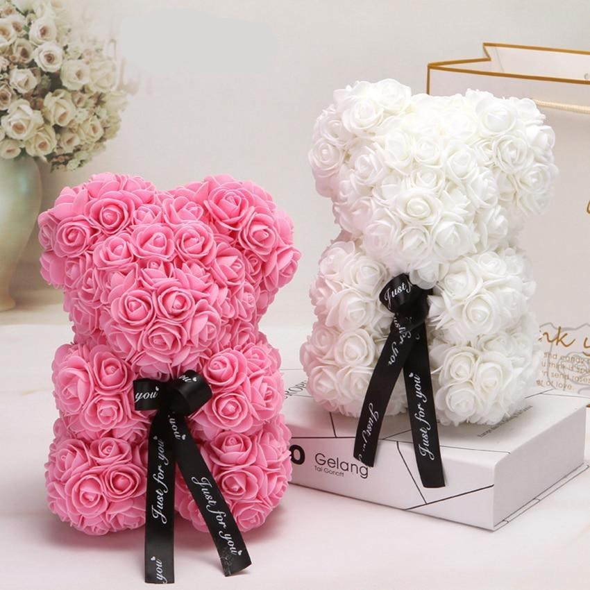 BowLift | Rose Bear Uk | Handmade Luxury Flower Rose Love Teddy Bear