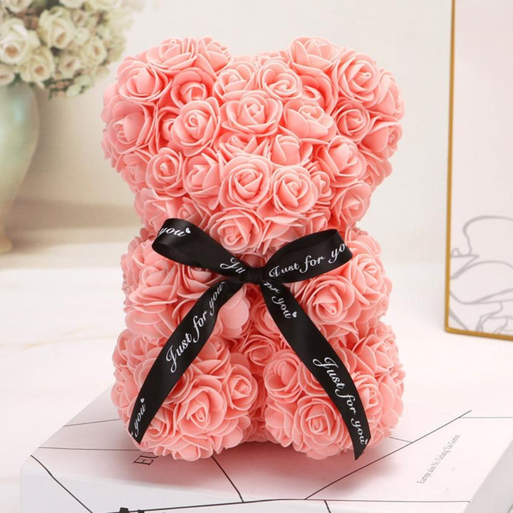 BowLift | Rose Bear Uk | Handmade Luxury Flower Rose Love Teddy Bear