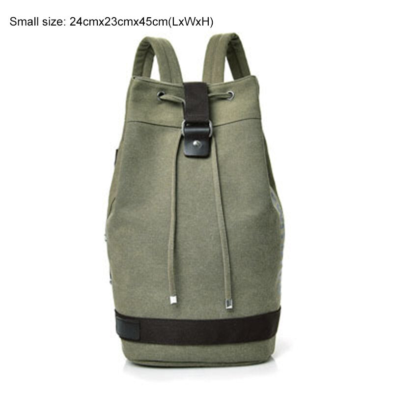BowLift | Nomad Friendly Canvas Bucket Bag Backpack